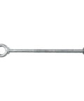 Three Eighth Inch Galvanized Eye Bolt Forged Steel Industrial Fastener Corrosion Resistant Outdoor Anchor For Home Farm Builders And Marine Use Built Tough Tie Down Rigging Hardware