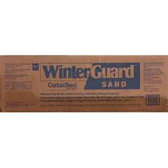 Contractor Pro Sand Roof Underlayment Single Roll Slip Resistant Grit Texture Tough As Nails Ice Dam Shield Waterproof packaging.