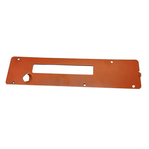Replacement Dado Throat Plate Insert For R4513 10 Inch Table Saw Models With Precise Fit And Durable Construction Great For Carpentry And Woodworking Projects Plug And Play Ready To Install in red color