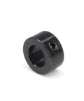 8mm lock collar for shafts, stainless steel black finish, inner 8mm, outer 14mm, heavy duty ring for T8 lead screw, CNC, 3D printer part