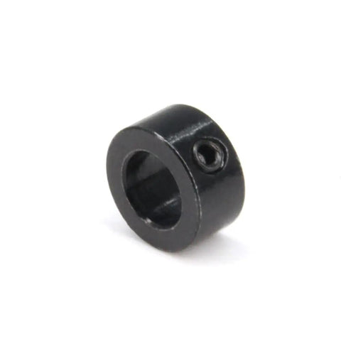 Top Shelf 10 Pack Black 8mm Shaft Lock Collars For T8 Lead Screws, black stainless steel collar with internal hole for installation.