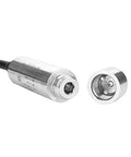 DC 24V 4-20mA Water Level Transmitter Plug-In Type Level Sensor with anti-bending probe and cable detached.
