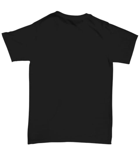 Back view of Rowing T Shirt For Girlfriend Funny Gift Unisex Black Cotton Tee I Love It Made In USA Proudly Printed With Tearaway Label Pre Shrunk