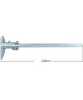 YMGSCC Household 300mm Vernier Caliper measuring 290mm length with smooth sliding assembly for accurate measurements.