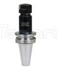 BT30 ER16 80mm Collet Chuck Tool Holder 0.0001 TIR High Precision Milling Spindle Adapter, steel body, front view