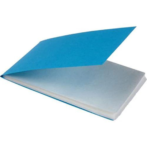 Tiffen lens cleaning tissue paper with blue cover, pack of 50 sheets