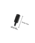 Nylon Standoff And Screw Kit 180 Piece With Nuts For Easy Install Hex Spacers Built For Automotive And Large Projects No Fuss Quick Install Durable Hardware Set For DIY Electronics And Mounting Needs, black 3.5 cm nylon hex spacer