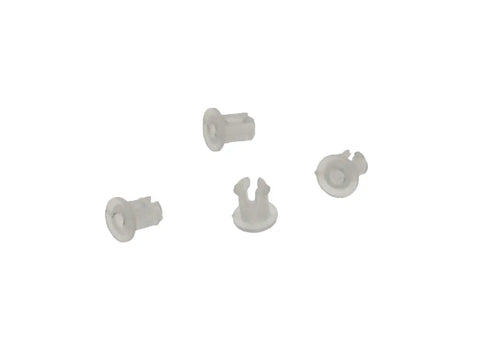Engine Linkage Retaining Bushing For 25 158 08 S 4 Pack Transparent Throttle Linkage Bushing, 4 clear plastic bushings