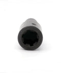 Close-up of 3/4 Inch Female To 7/8 Inch Male Universal Auger Adapter For Earth Augers And Drill Bits, Universal Fit, Durable Build