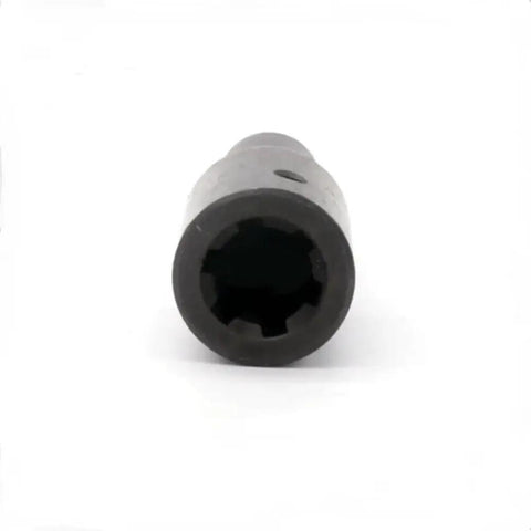 Close-up of 3/4 Inch Female To 7/8 Inch Male Universal Auger Adapter For Earth Augers And Drill Bits, Universal Fit, Durable Build