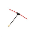 Dual ELRS 2.4GHz Mini T Antenna Pack IPX1 UFL 40mm 70mm Red, Ultra Lightweight 2.6g, 55mm Long, for FPV Drone