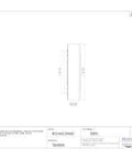 Engineering diagram of Single Cone Tapered Roller Bearing Cone 45289 For Connecting To Compatible Outer Cup Beefy Radial And Axial Load Support