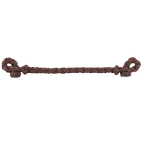NRS Bit Hobble For Training Snaffles Brown Braided Nylon Thicker Diameter Lightweight Horse Tack