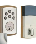 Soho Series Deadbolt Lock For Front Door With Modern Zinc Black Finish And Heavy Duty Body Construction for smooth operation.