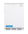 Built Tough Undercounter Freezer, 3.5 Cubic Foot Commercial Storage, -25C Medical Vaccine Safe front view with lock.