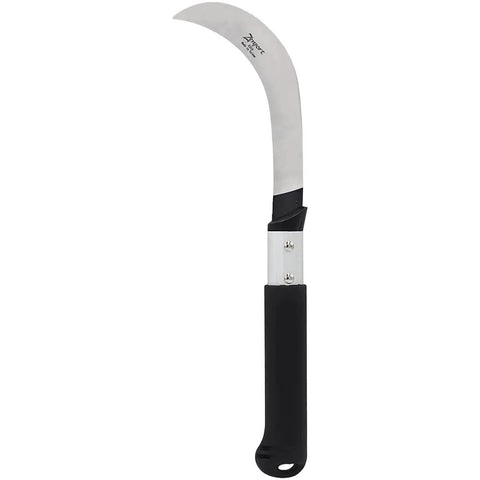 Heavy Duty Harvest Sickle With Carbon Steel Blade And Aluminum Handle Razor Sharp 9 Inch Hooked Blade For Powerhouse Cuts