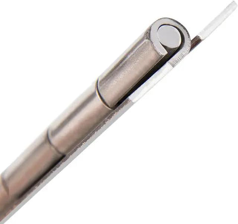 Rugged Stainless Steel Continuous Hinge 72 Inch Heavy Duty Full Length Piano Hinge for Massive Doors showing solid pin design.