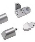 Armalite Top And Bottom Pivot Set For Adams Rite Style Commercial Storefront Doors In Aluminum Silver Left Hand Durable