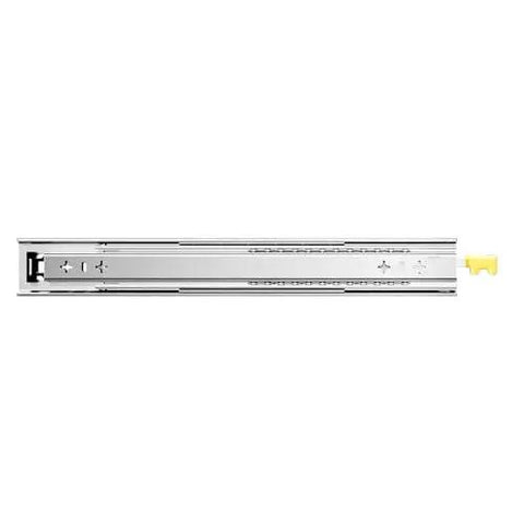 Heavy Duty 30 Inch Drawer Slides 250 Lb Capacity With Locking Ball Bearing Side Mounts 3-Fold Full Extension for Cabinets