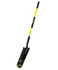 Heavy Duty Drain Spade With 48 Inch Fiberglass Handle And 9 Inch Grip For Deep Digging, A Back Saving Workhorse Built To Withstand Tough Soil