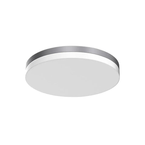 Dope 24W Modern LED Flush Mount Ceiling Light With Easy Remote Control 13 Inch Round Close To Ceiling Fixture