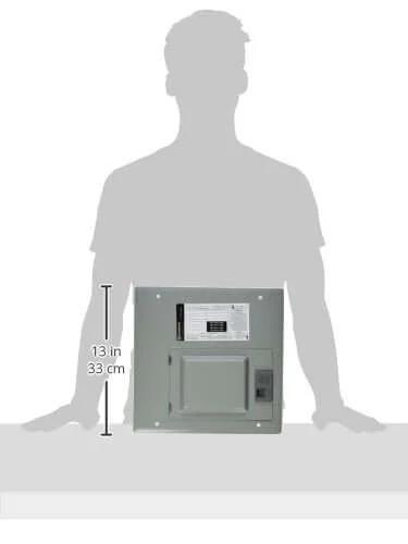 Image showing 125A Convertible Load Center TLM612FCUDP, Main Lug 6 Spaces 12 Circuits, indoor use with a NEMA 1 galvanized enclosure.