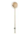 One Light Wall Sconce With Rugged Metal Frame And Clean Modern Lines To Level Up Your Home Game With Top Tier Ambient Lighting Easy To Hang And A Total Vibe Shift For Any Room, gold metal frame, sleek design.