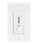 Dimmer Light Switch With Blue Indicator Light, 3 Way And Single Pole Compatible, 600W Max, Dimmable LED CFL Support