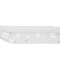 Pantry Drawer End Cap Set Kit W10874836 showing left side component for Amana Kenmore KitchenAid Maytag Whirlpool refrigerators.