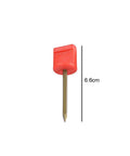 Red 6.6 Cm Target Nails Pins 10 Pack Durable Archery Paper Target Fixers for Shooting and Hunting Easy Grip Secure Hold for Target Papers