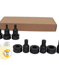 6 Piece Hydraulic Round Die Set For CH70 Punching Machine Includes 8mm 10mm 12mm 15mm 17.5mm 20.5mm With Free CH70 Oil Seal Gift