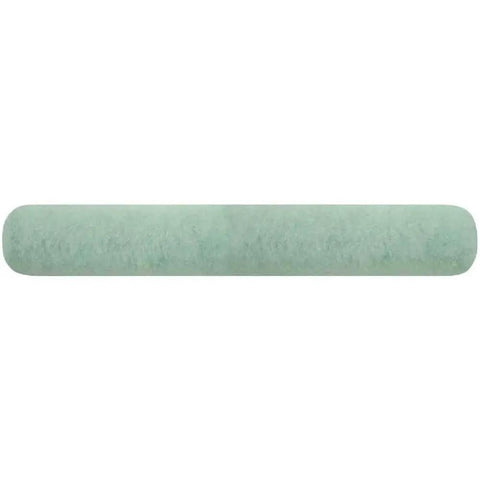 Thirty Six Pack Of 18 Inch Three Eighths Nap Mint Green Paint Roller Covers For Flat And Eggshell Wall Finishes With Tough Cores That Roll Slick And Feel Real Smooth Every Time You Use Them - single roller cover view
