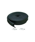 9 Foot Black Rubber Garage Door Bottom Seal For Weatherproofing And Draft Blocking That Stops Moisture Dust And Insects Easy Nail Or Screw Install Cut To Length For A Snug Fit Durable Outdoor Door Seal