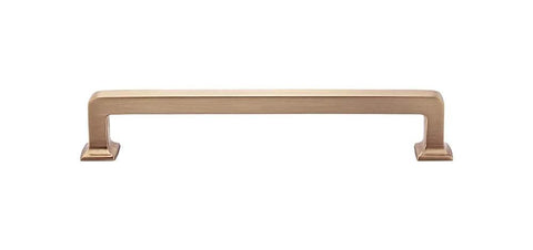 Ascendra Pull Six And Five Sixteenths Inch Center To Center, Seven Inch Overall Length, Honey Bronze Finish Cabinet Pull
