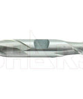 End mill bit, Shars, HSS, double-ended center-cut, 2-flute, 1/4 in shank by 3/8 in cutting diameter