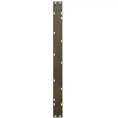 Adjustable Dining Table Legs Set 3 Piece V Shaped Steel Base With Powder Coat Built To Last For Modern Home Decor 100 Cm Wide By 73.3 Cm High Sturdy Metal Legs vertical view