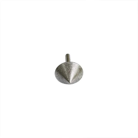 Heavy Duty Diamond Coated Tapered Drill Bit Smoothing Out Rough Edges And Killing Burrs On Glass Ceramic Marble Wood With Slick 8mm Shank Grip For No Sweat Setup, 30mm width.