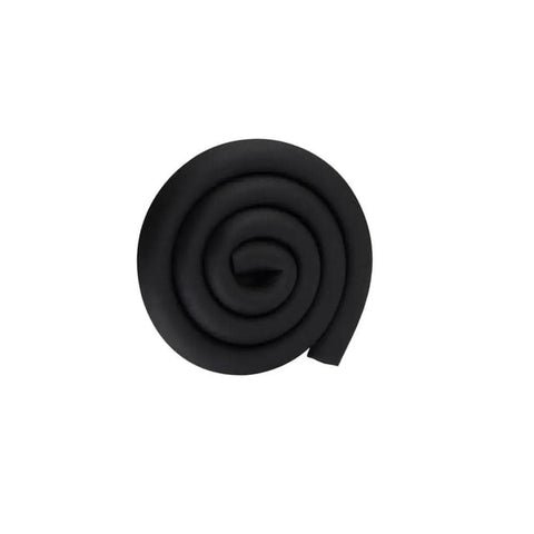 Rolled Flame Retardant Foam Tube For Insulation And Gear, 1 Inch ID By 3 Eighths Inch, Rugged Closed Cell Rubber, Temperature Resistant
