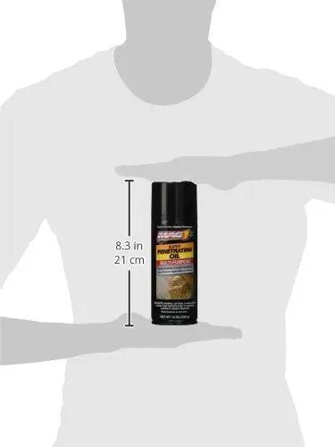 Heavy Duty No Nonsense Penetrating Oil For Rusted Fasteners And Frozen Parts, Displaces Water, Loosens Nuts And Bolts, 12 Ounce Bottle