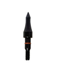 Single 100 Grain 5-16 Inch Steel Screw-In Field Point for Archery with CNC machined precision