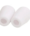 Super Cool 75-Piece Plasma Cutting Torch Consumables Kit For PT31 Pt40 Cut 40 And Cut 50 includes two white ceramic insulator caps.