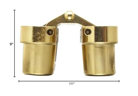 Invisible Satin Brass Concealed Cabinet Hinge Three And Three Quarters Inch With Two Holes Per Leaf One Hundred Eighty Degree Range Of Motion Non Handed Zamac And Steel Construction For Doors And Cabinets Ideal For Frameless And Traditional Styles By SOSS, showing side view with measurements.