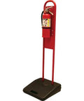 Totally Job Site Ready 24 Pack Portable Fire Extinguisher Stand For 5 10 20 Lb Dry Chemical Extinguishers With Sturdy Carry Handle.
