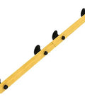 Built Tough Pine Wood Stair Handrail Featuring Non Slip Grip No Sweat Wall Mount Rail Kit Secure Support For Folks And Little Ones Top Shelf Home Perk, 4 grips.