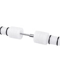 MT2 Morse Taper Lathe Pen Press For Effortless Woodturning Projects And Straight Up Smooth Pen Assembly With Spring Loaded Face, white material.