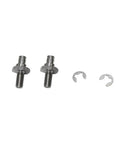 Slick Plug And Play Rear Tailgate Slow Close Damper For 1995 To 2004 Toyota Tacoma metal bolts and clips for installation.