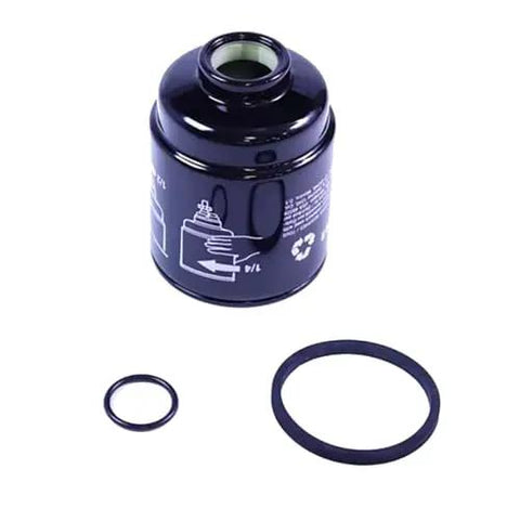 Ram 2500 And 3500 6.7L Cummins Diesel Filter Bundle shown with fuel filter and gaskets for 2013-2019 models