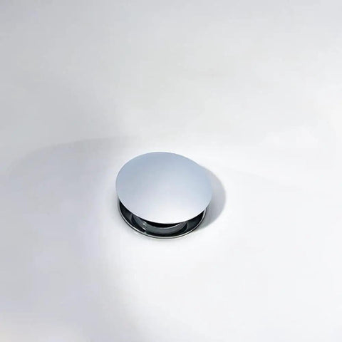 Vessel Sink Drain Pop Up Chrome No Overflow For One And Three Quarter Inch Drain Opening Great For Bathroom Vessel And Large Undermount Sinks