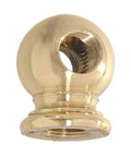 Three Way Brass Arm Back With One Eighth F Threads On All Sides Unfinished Brass Finish Seven Eighths Inch Diameter Ideal For Custom Lamp Arms