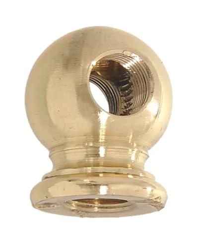 Three Way Brass Arm Back With One Eighth F Threads On All Sides Unfinished Brass Finish Seven Eighths Inch Diameter Ideal For Custom Lamp Arms